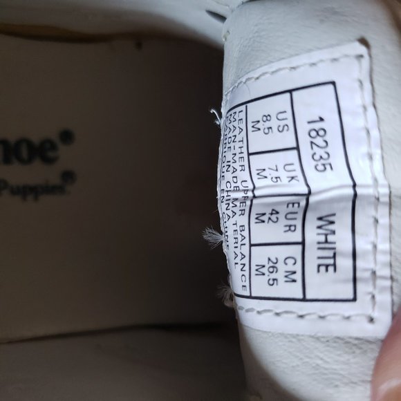 New Hush Puppies Walking Shoe Mens 10.5 Leather - Picture 7 of 7